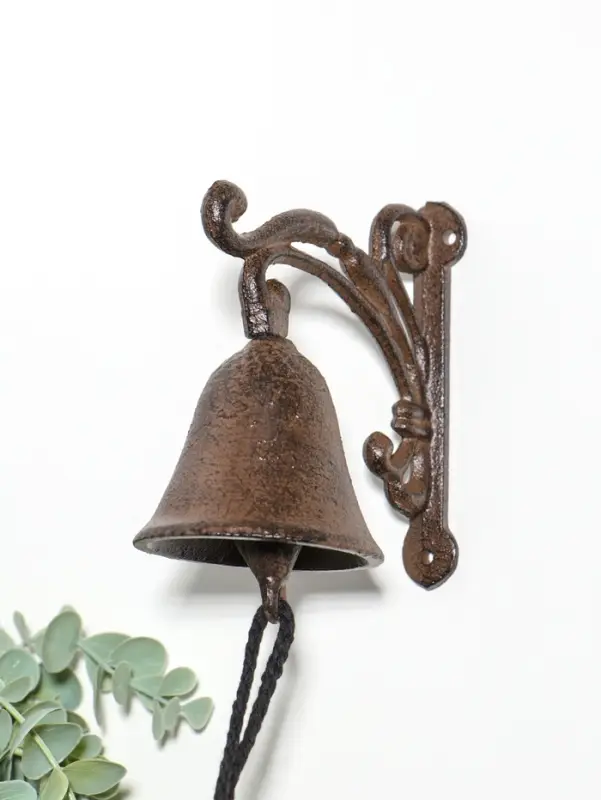 Колокол сувенирный чугун "Растительный узор" 10,5х11,8х7 см