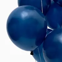 Воздушные шары латексные 12" &laquo;Темный синий&raquo; набор 100 штук