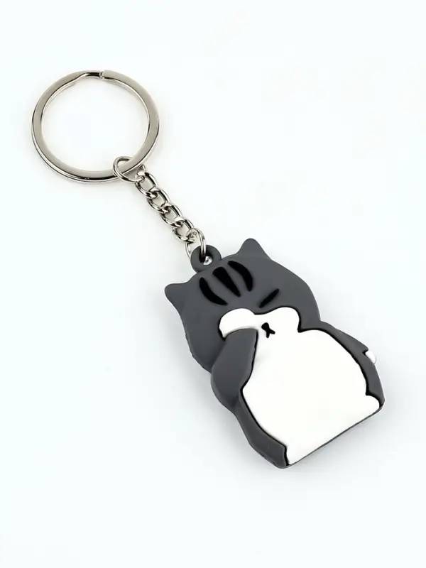 Брелок для ключей &laquo;Кот&raquo;, 10&times;3.4 см