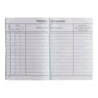 Вкладыш в трудовую книжку без голограммы