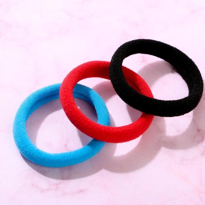 Резинки для волос «Самой милой звездочке», 50 шт., МИКС Резинки для волос «Самой милой звездочке», 50 шт., МИКС