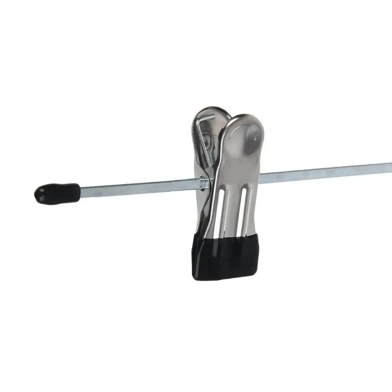 Вешалка для юбок и брюк тм VETTA, 30см, с зажимами, металл, 2 цвета