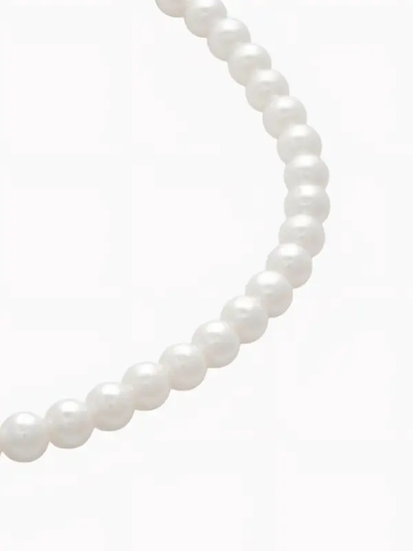 Бусы детские Выбражулька &laquo;Жемчужинки&raquo;, 40 см, белые