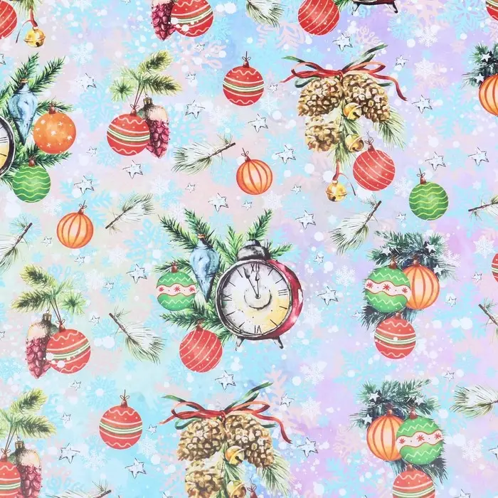 Бумага упаковочная глянцевая «Акварельные шарики », 70×100 см Бумага упаковочная глянцевая «Акварельные шарики », 70×100 см