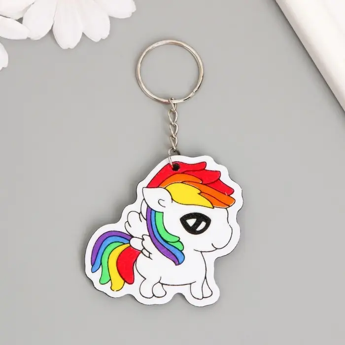 Брелок EVA Брелок EVA "Маленький единорожек" МИКС 6,5х5,5 см