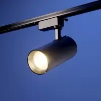 Трековый светильник Luazon lighting, LTL-012, 30 Вт, 2100 Лм, 4000 K, чёрный, свечение нейтральное белое