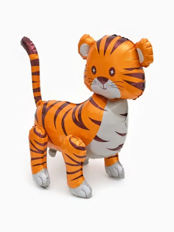 Воздушный шар фольгированный 3D 23" "Тигр"