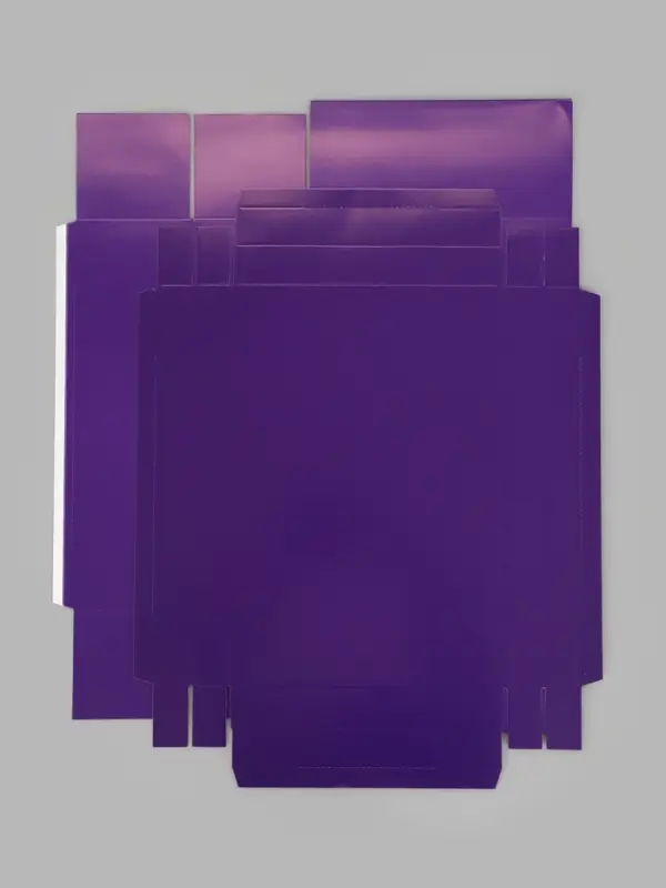 Коробка складная, 30&times;20&times;9 см, фиолетовая