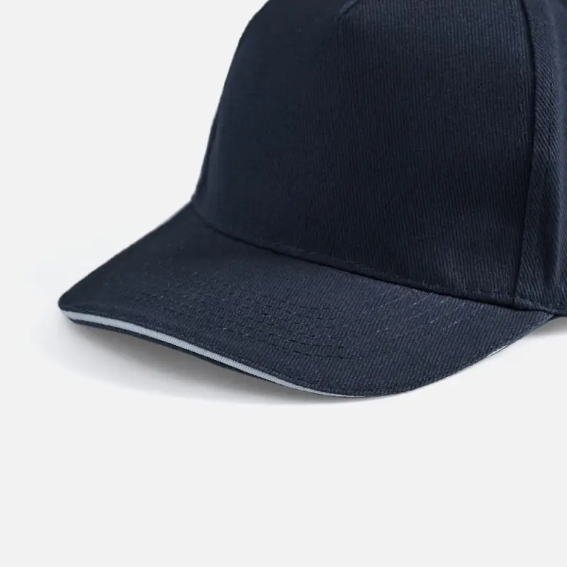 Бейсболка Long Beach, темно-синяя с белым Бейсболка Long Beach, темно-синяя с белым