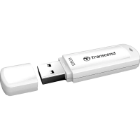 Флеш-память Transcend JetFlash 730, 128Gb, USB 3.1 G1, бел, TS128GJF730