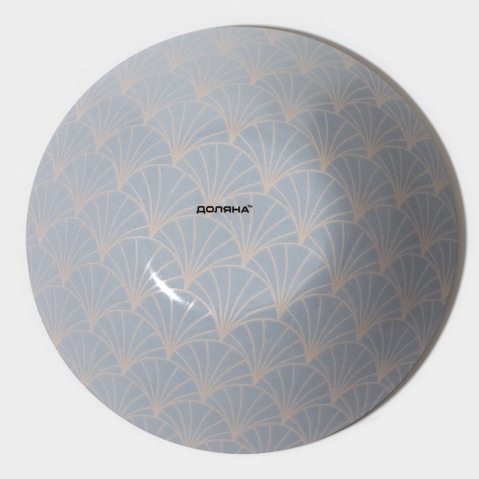 Салатник стеклянный Доляна «Золотое перо», 600мл, 18,5×5 см, цвет чёрный Салатник стеклянный Доляна «Золотое перо», 600мл, 18,5×5 см, цвет чёрный