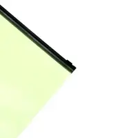 Папка-конверт на ZIP-молнии A5, 150 мкм, Calligrata, жёлтый неон