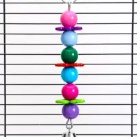 Игрушка для птиц &laquo;Цветочек&raquo;, 15&times;3 см, цвет МИКС