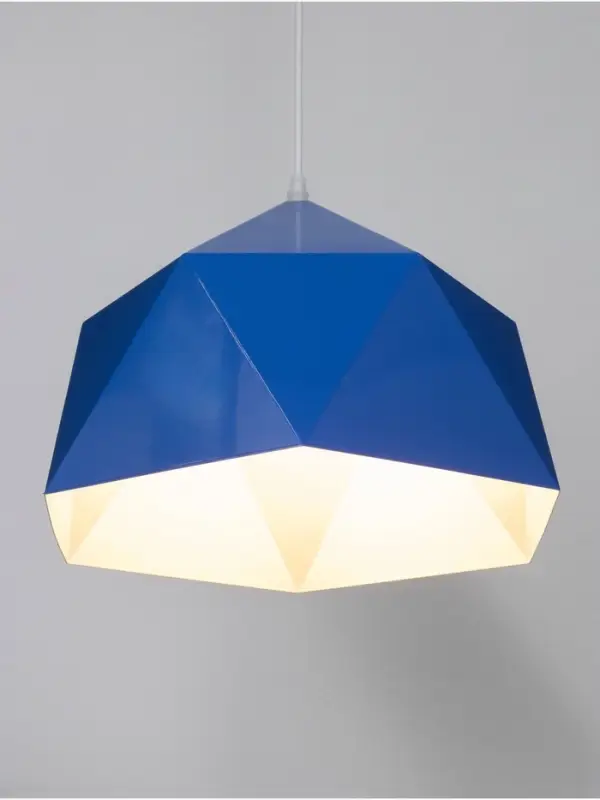 Светильник Edward, 1&times;40 Вт, Е27, 38&times;38&times;25 см, синий