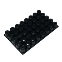 Мини-парник для рассады, 57&times;36&times;13.5 см, 1 вставка, 40 ячеек, Greengo