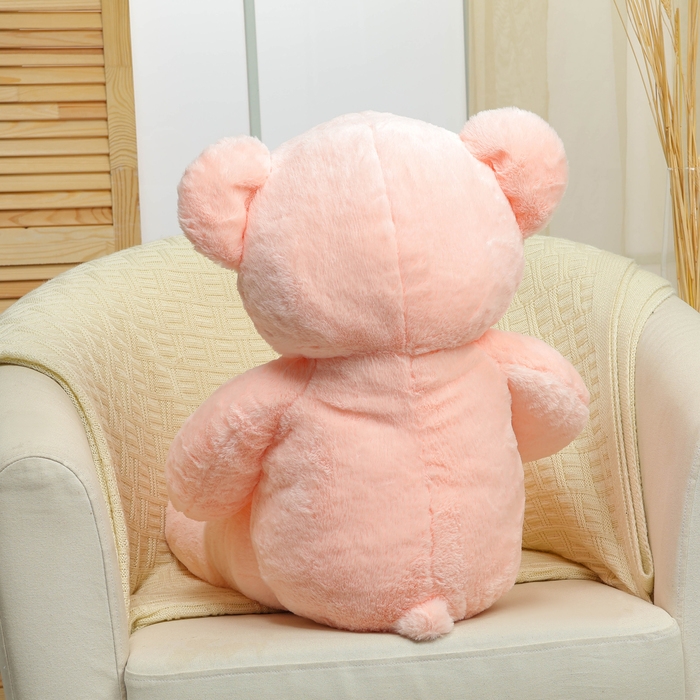 Мягкая игрушка «Мишка», с сердцем, 80 см, цвет розовый Мягкая игрушка «Мишка», с сердцем, 80 см, цвет розовый