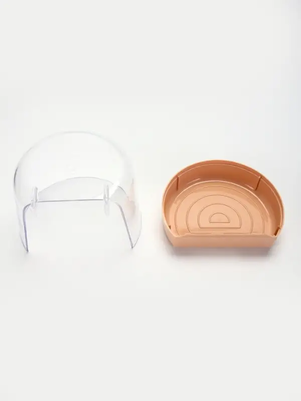 Купалка для птиц, внешняя 12&times;9&times;11 см, бежевая