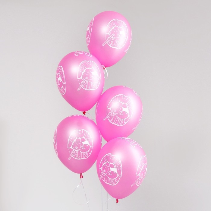 Воздушный шар латексный 12 Воздушный шар латексный 12" «Такая», пастель, цвет розовый, 50 шт.
