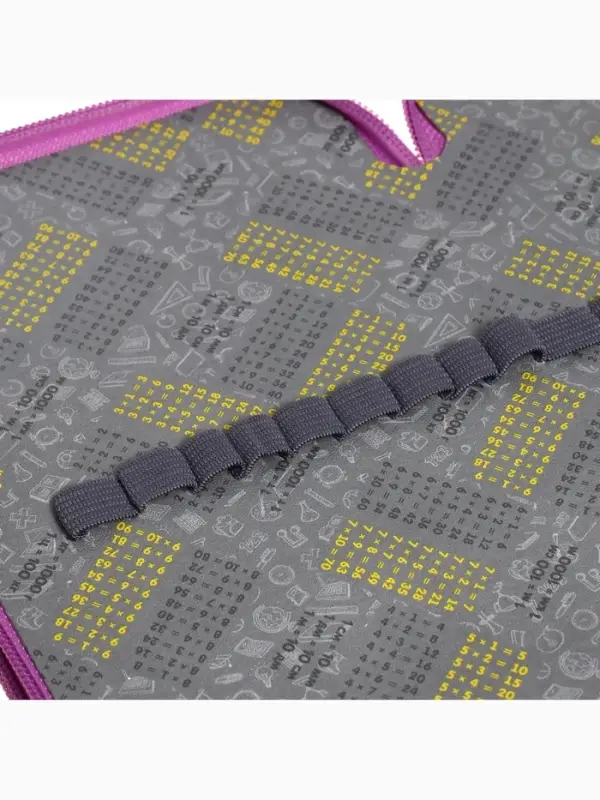 Пенал школьный, 2 секции, 12.5&times;20.5&times;4 см &laquo;Авокадо-кот&raquo;