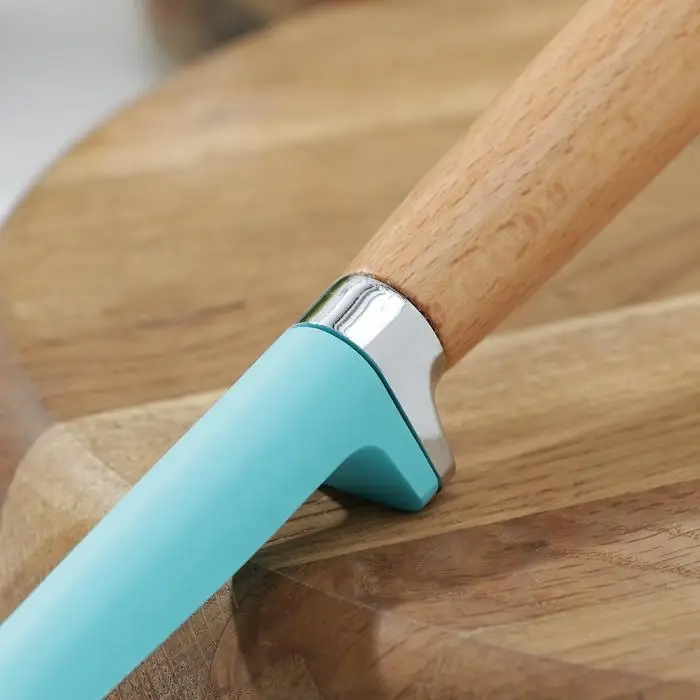 Лопатка с прорезями Доляна «Лагуна», 29 см, цвет голубой