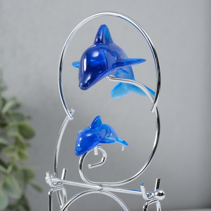 Маятник Маятник "Дельфины" 1 бол и 3 мал 9,5 х 8 х 19,5 см