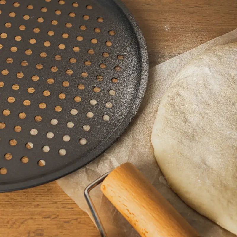 VETTA Форма для пиццы перфорированная 37x37x1,4см SL-1013