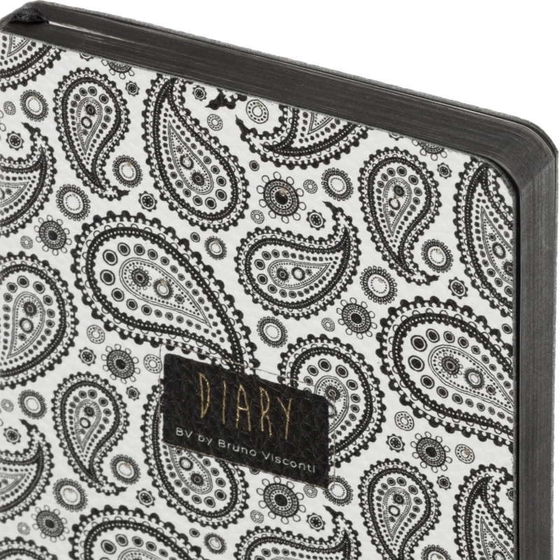 Набор подарочный ежедневник недат. А5 B&W с ручкой,Вост.мотив, 3-743/02-5