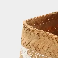 Корзинка плетёная &laquo;Манадо&raquo;, 16&times;16&times;12 см, бамбук, светлая