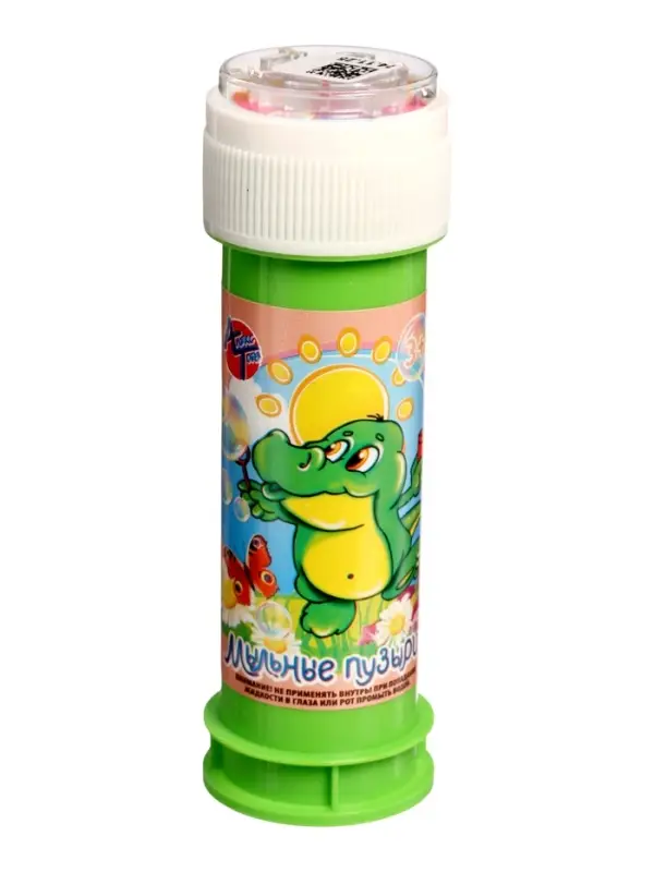 Мыльные пузыри &laquo;Крокодил&raquo;, 60 мл