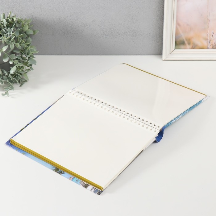 Фотоальбом магнитный 20 листов Фотоальбом магнитный 20 листов "Побережье" 29х24 см МИКС