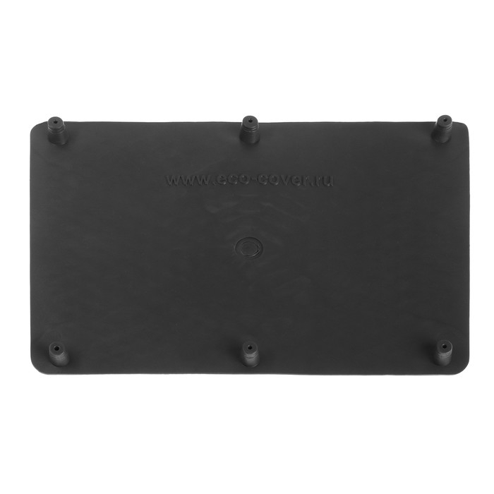 Подпятник для ковриков Eco-cover, Ромб, винты 6 шт, серый, ТЭП