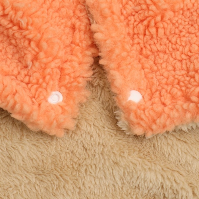 Костюм Зайка Костюм Зайка", размер S (ДС 25 см, ОШ 24 см. ОГ 35 см), оранжевый