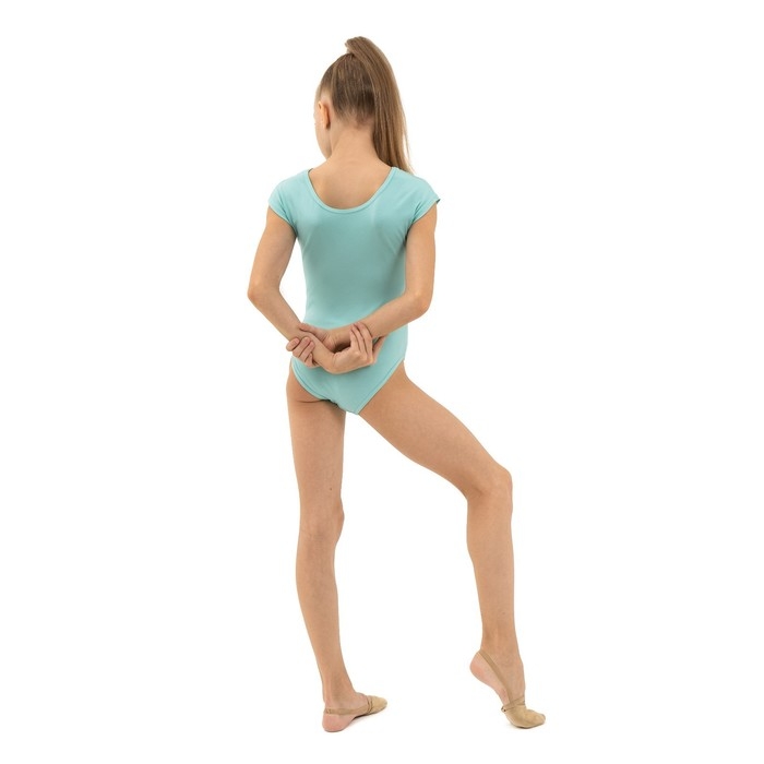 Купальник для гимнастики и танцев Grace Dance, р. 28, цвет ментол Купальник для гимнастики и танцев Grace Dance, р. 28, цвет ментол