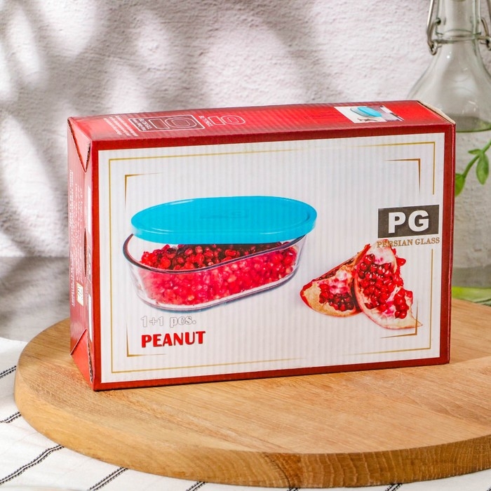 Контейнер с крышкой Peanut, 1050 мл Контейнер с крышкой Peanut, 1050 мл