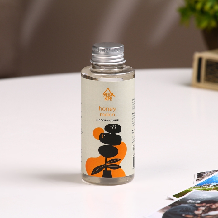 Наполнитель для ароматического диффузора Медовая дыня 100 мл (А) Наполнитель для ароматического диффузора Медовая дыня 100 мл (А)