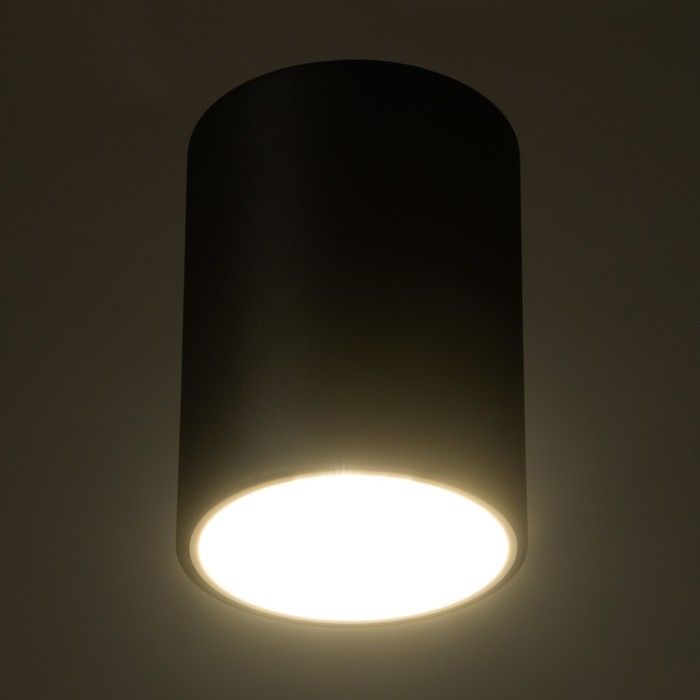 Светильник Светильник "Роллфи" LED 4000К 10Вт DIM220 IP54 черный белый 7,5х7,5х10см