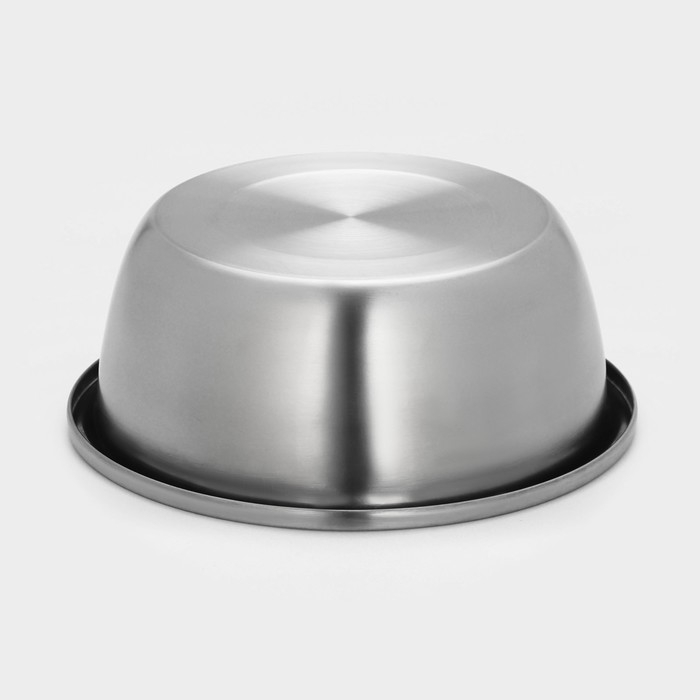 Миска из нержавеющей стали «Проф», 5 л, 28×11,5 см, матовая, толщина стали 0,6 мм