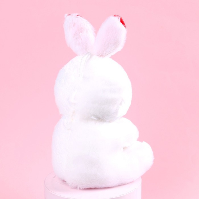 Мягкая игрушка «Я тебя люблю», зайчик, с сердечком, 17 см, виды МИКС