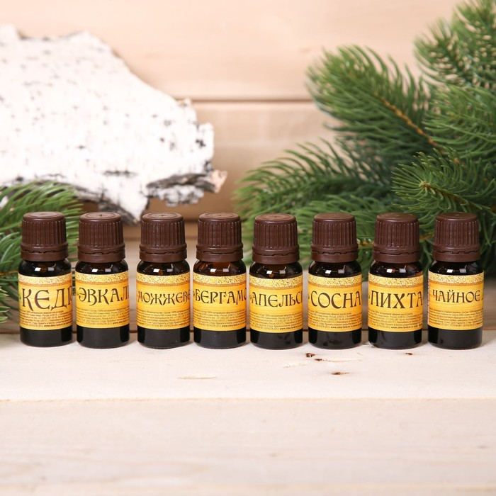 Подарочный набор 100% аромамасел  Подарочный набор 100% аромамасел "Лучшему банщику"