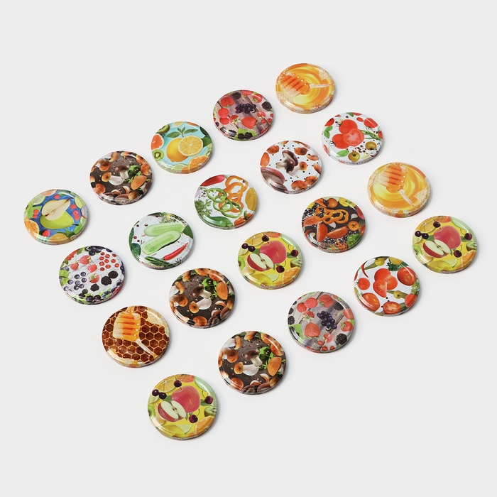 Набор крышек для консервирования «Москвичка», ТО-82 мм, упаковка 20 шт Набор крышек для консервирования «Москвичка», ТО-82 мм, упаковка 20 шт