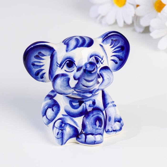 Сувенир Сувенир "Слон Лёша", гжель