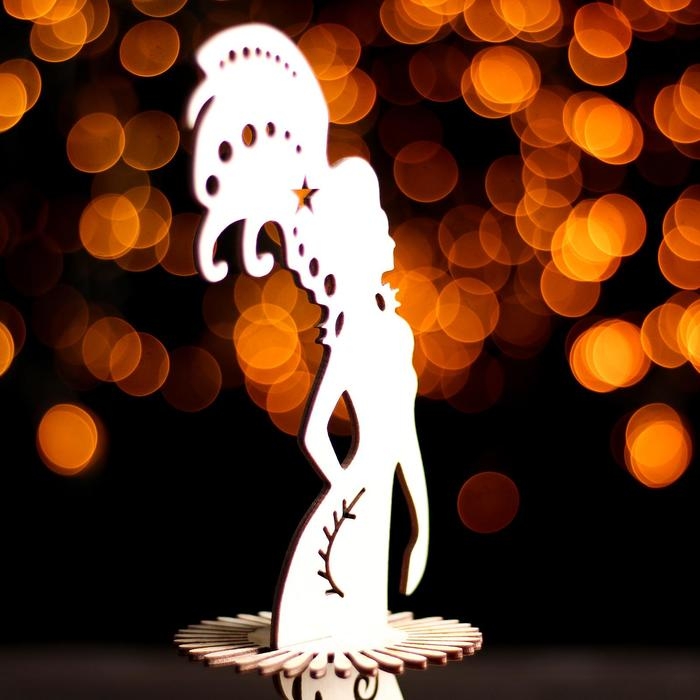 Салфетница деревянная «Сирена», 25×13×13 см Салфетница деревянная «Сирена», 25×13×13 см