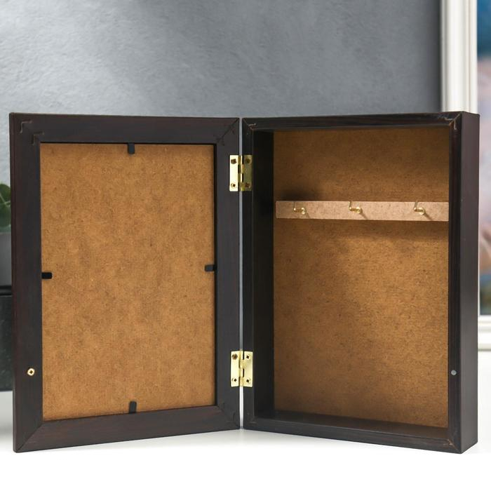 Ключница Ключница "Сова" венге 15х21 см