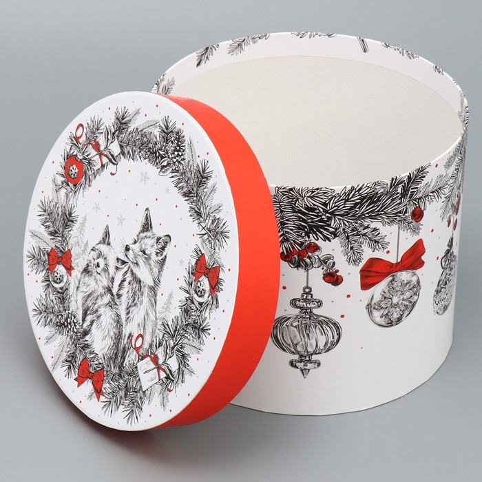 Набор подарочных коробок 5 в 1 «Уютные мгновения», 13 х 14 ‒ 19.5 х 22 см, Новый год