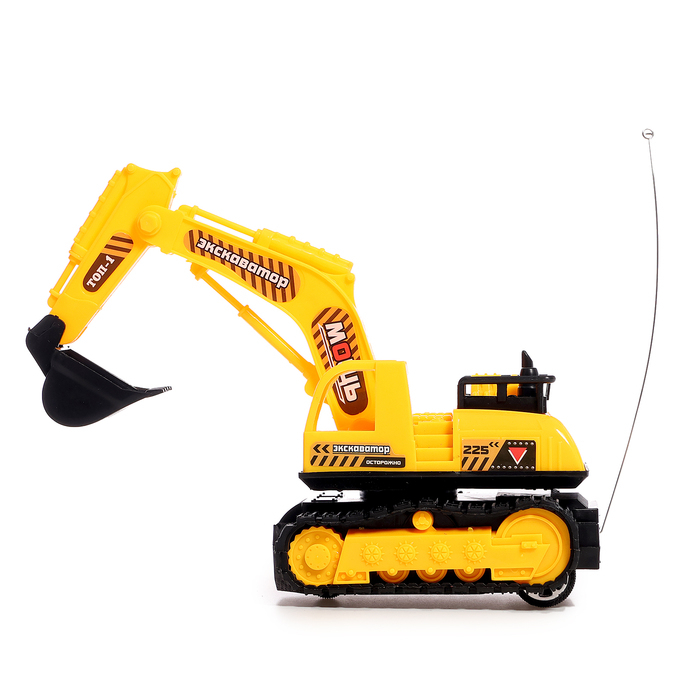 Экскаватор радиоуправляемый «Строитель», работает от батареек Экскаватор радиоуправляемый «Строитель», работает от батареек