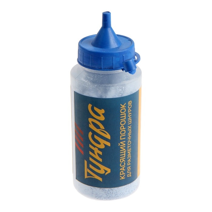 Порошок красящий для малярных шнуров ТУНДРА, синий, 110 г Порошок красящий для малярных шнуров ТУНДРА, синий, 110 г