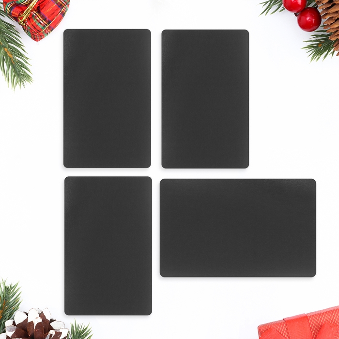 Набор новогодних, змея, магнитов-календарей  Набор новогодних, змея, магнитов-календарей "С Новым Годом!" символ года, 11 х 9 см