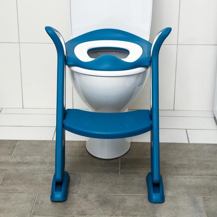 Детское сиденье на унитаз, цвет синий Детское сиденье на унитаз, цвет синий