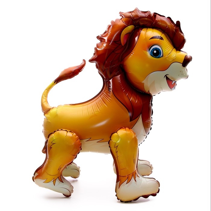 Шар фольгированный 25" &laquo;Лев&raquo;, под воздух