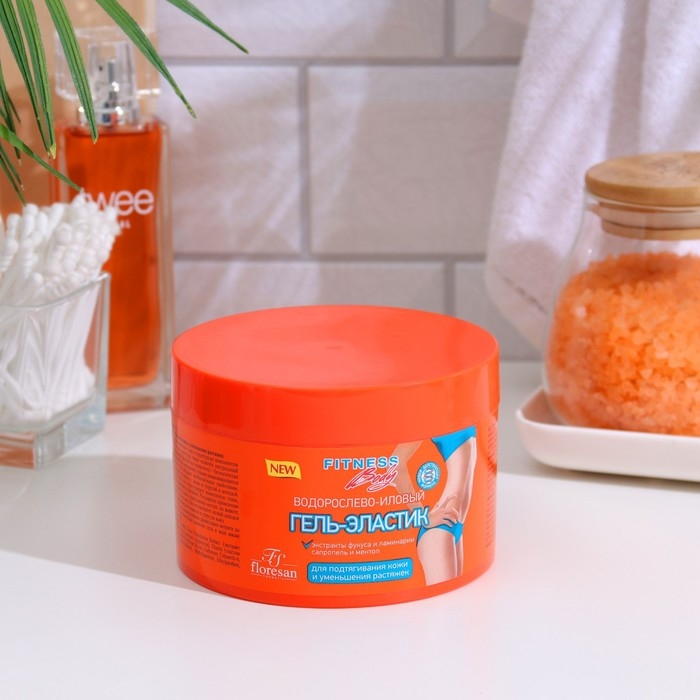 Водорослево-иловый гель эластик Fitness body для подтягивания кожи и уменьшения растяжек, 500 мл Водорослево-иловый гель эластик Fitness body для подтягивания кожи и уменьшения растяжек, 500 мл